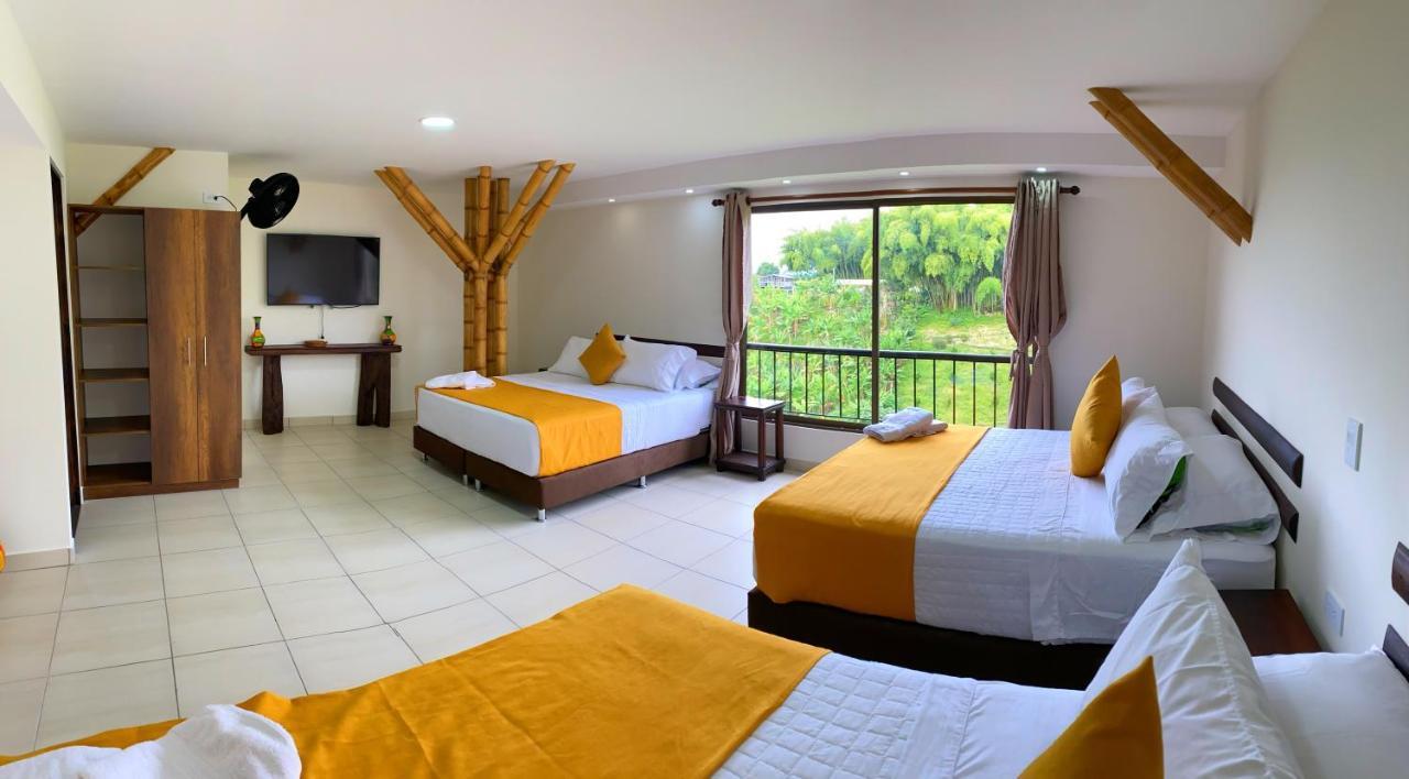 La Victoria Hotel Campestre 킴바야 외부 사진