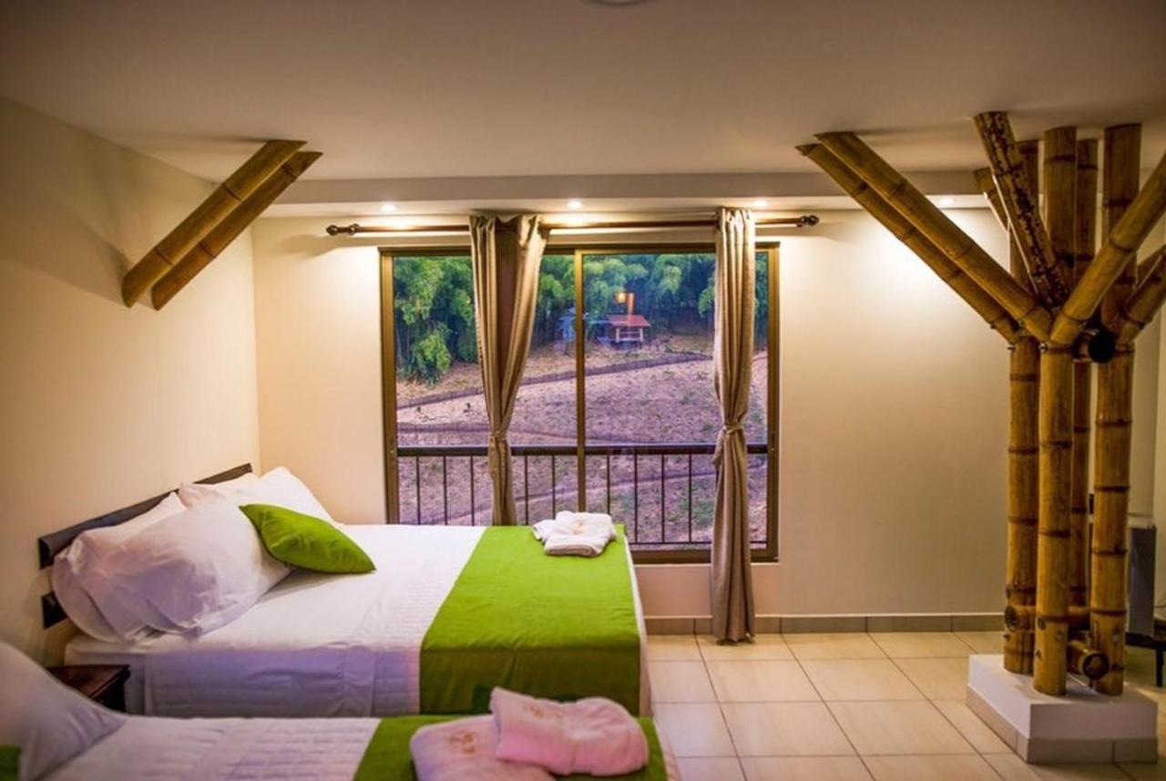 La Victoria Hotel Campestre 킴바야 외부 사진