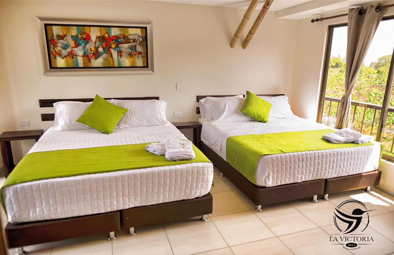 La Victoria Hotel Campestre 킴바야 외부 사진