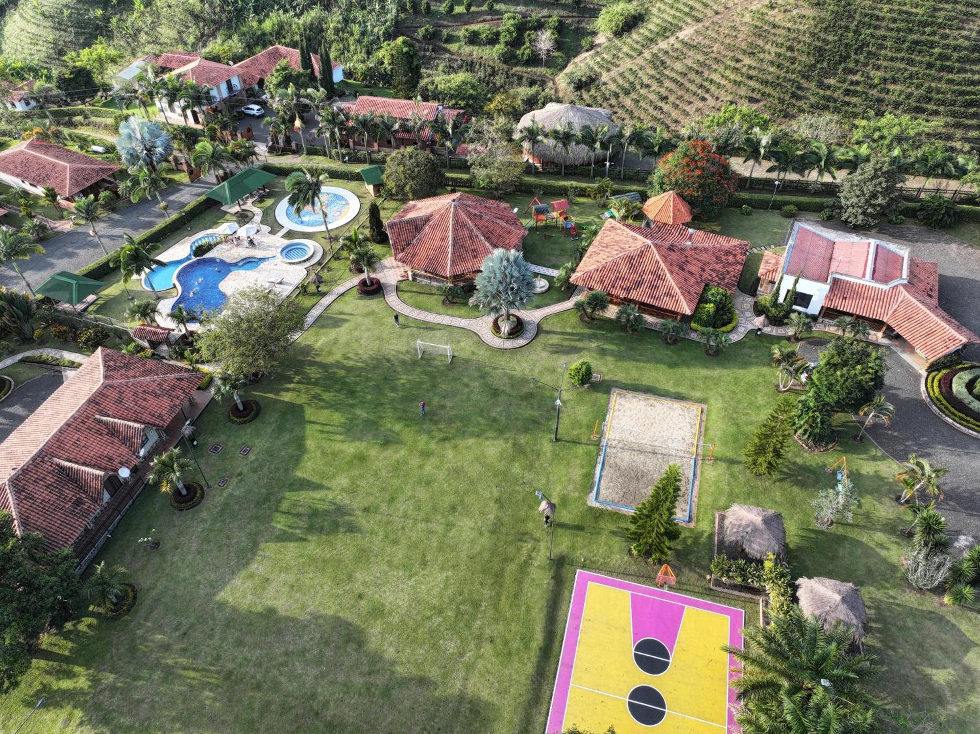 La Victoria Hotel Campestre 킴바야 외부 사진